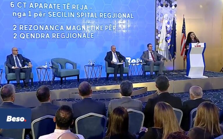 Qesharake: Ish-zv.ministri i LDK-së premton 100 për qind furnizim me barna nëse fiton zgjedhjet