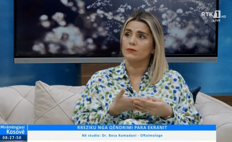 Kujdesi për sy gjatë pandemisë dhe vizita e parë tek mjeku i syzve, këshilla nga Dr. Besa