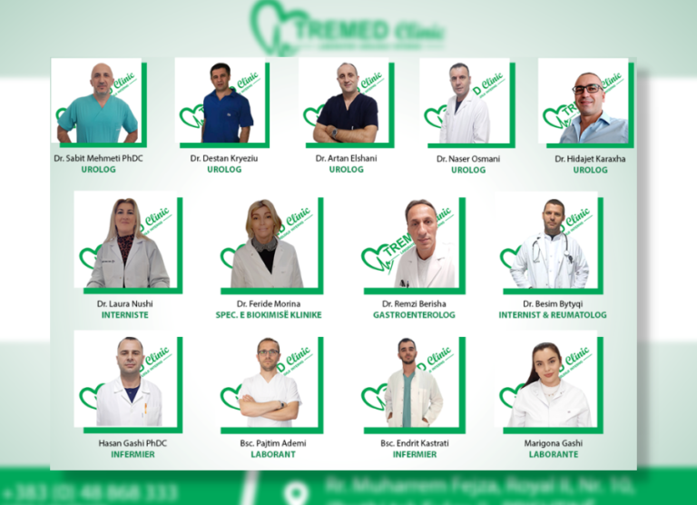 Hapet qendra e specializuar për urologji, internistikë dhe biokimi ‘Tremed Clinic’