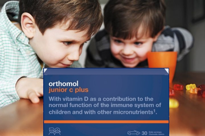Me Orthomol junior C plus rrisni imunitetin dhe mbroni shëndetin e fëmijët tuaj