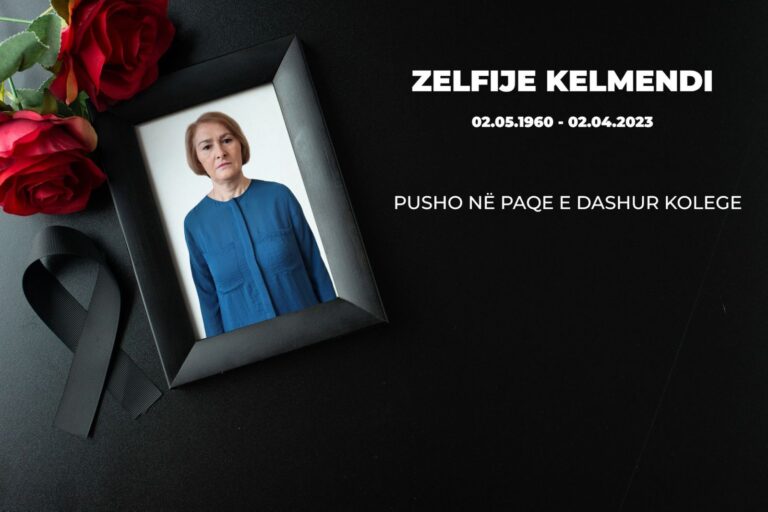 punonjesja e ndjere Zelfije Kelmendi