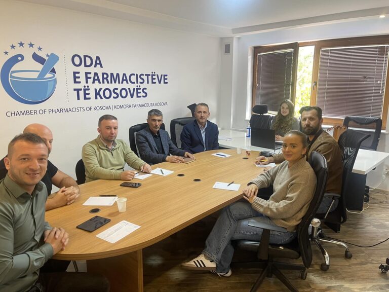 Oda e Farmacistëve kërkon ndryshimin e Udhëzimit Administrativ për importin e produkteve pa paralele