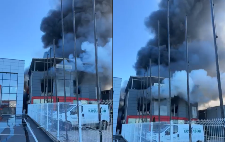 Dëme milionëshe nga zjarri në objektin e kompanisë ‘Koslabor’