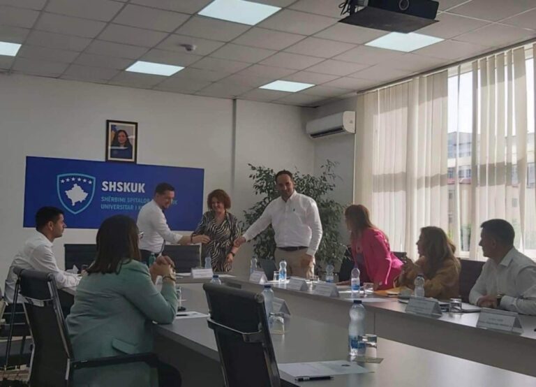 Dr. Dren Boshnjaku zgjedhet kryesues i Bordit Drejtues të SHSKUK-së