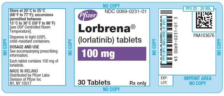 Ilaçi i Pfizer-it për kancerin e mushkërive, Lorbrena, zgjat jetën e pacientëve me një formë të rrallë të sëmundjes