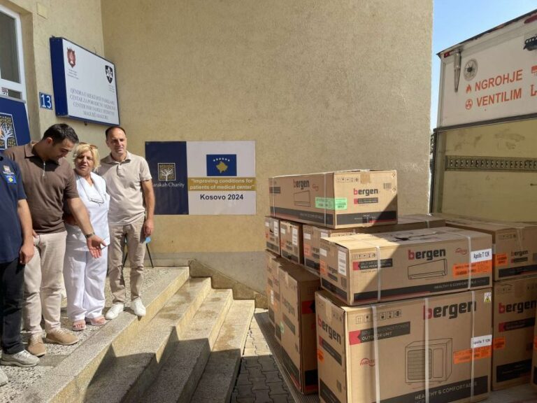 QFM-të në Magurë e Dobrajë përfitojnë donacion me kondicionerë nga shoqata “Swiss Barakah” QMF