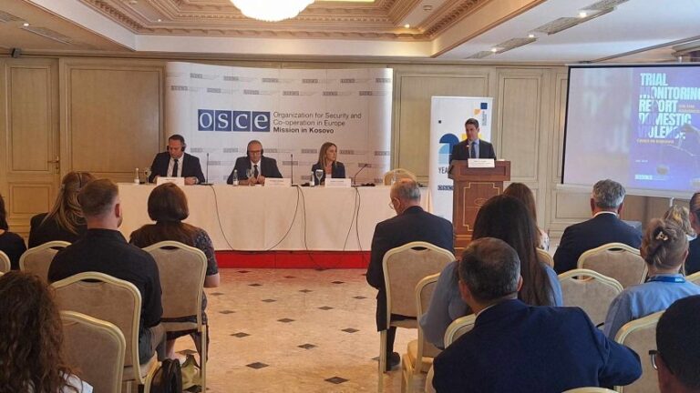 Raporti i OSBE-së alarmon për gjendjen e sistemit të drejtësisë për trajtimin e rasteve të dhunës në familje