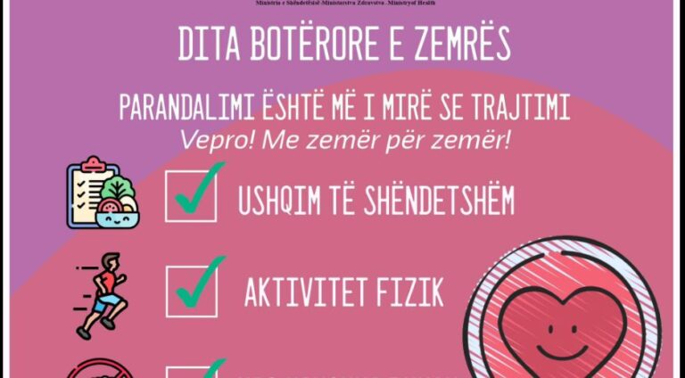 Kosova iu bashkua shteteve tjera për Ditën Botërore të Zemrës