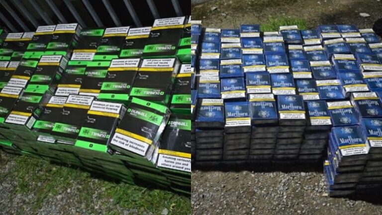 Pasagjeri kapet në Aeroportin e Prishtinës me 81 boksa cigaresh pa banderola