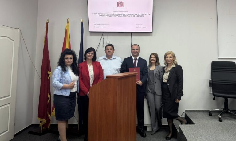 Dr. Arsim Hajdari fiton titullin doktor shkence në Universitetin “Goce Delchev”