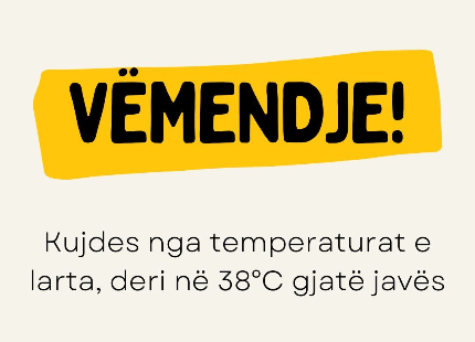 Temperaturat ekstreme, Drejtoria për Emergjenca e Prishtinës apel për qytetarët