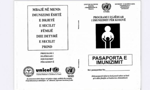 Fëmija i lindur pas pavarësisë pajiset me dokument të UNMIK-ut në Vushtrri