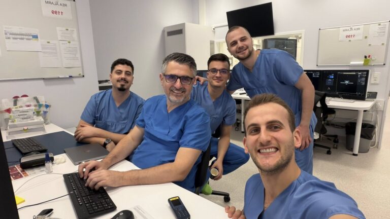 Katër mjekë të rinj nga Kosova qëndruan për një javë në Spitalin e Luzernit me ftesë nga Prof. Florim Cuculi