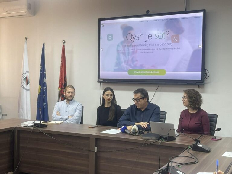 “Qysh je sot?” – Lansohet platforma për promovimin e shëndetit mendor