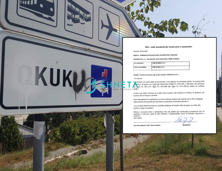 SHSKUK i jep kontratë mbi 1.6 milion Euro kompanisë së biznesmenit të fuqishëm malazias