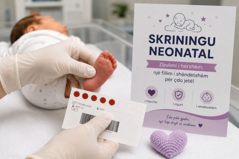 Për herë të parë në Spitalin e Gjakovës, nis skriningu neonatal për zbulimin e sëmundjeve të rënda te të porsalindurit
