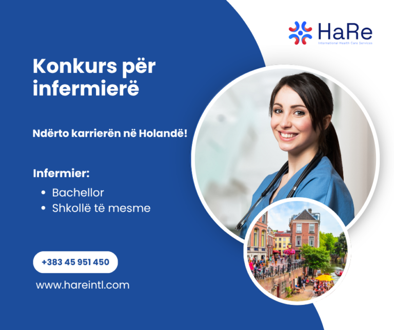 Mundësi punësimi për infermierë në Holandë